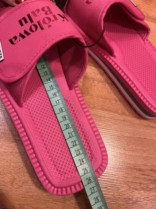 Limitowane klapki kubota rozowe rozmiar 39