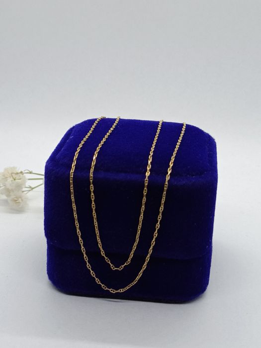 Łańcuszek ze złota, złoto pr 585, marino