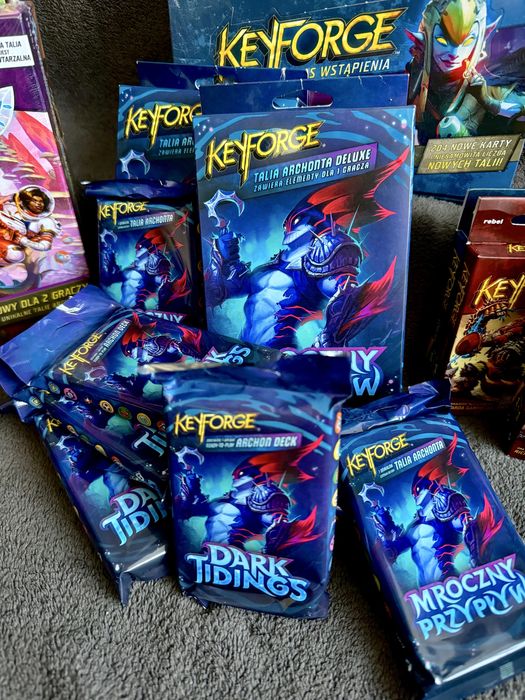 KeyForge zestaw talii fabrycznie nowych, warte ponad 2000zl!