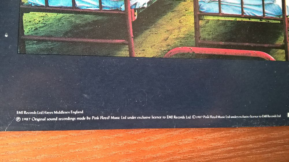 Pink Floyd - A Momentary Lapse of Reason - VINIL 1987