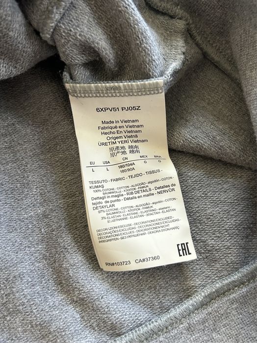 Emporio Armani 7 Zip кофта оригінал оригинал EA7