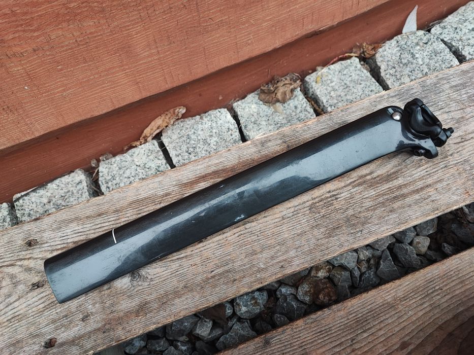 Sztyca rowerowa szosowa aero Carbon 360mm