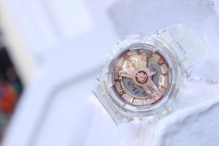Часы Casio GMA-S110SR-7A! Оригинал! Фирменная гарантия 2 года!
