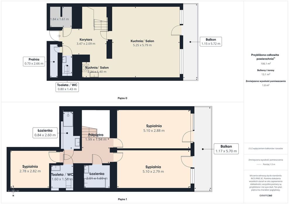 Dwupoziomowy Apartament Po Remoncie Katowice, Ochojec