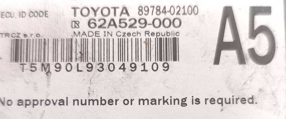 Módulo Electrónico TOYOTA COROLLA Combi (_E21_) ano 2019