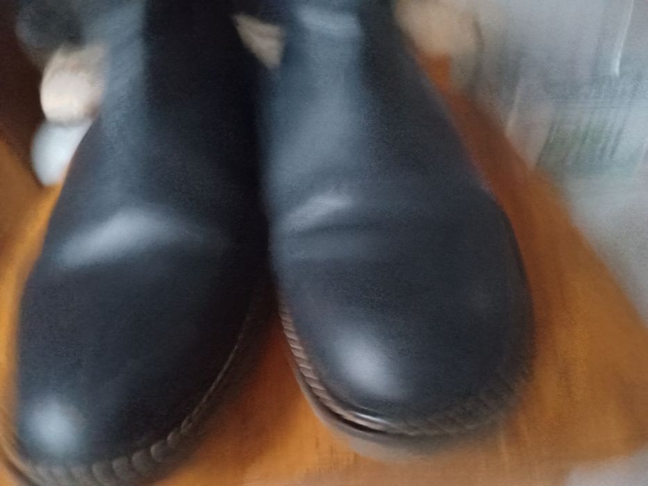 Ботинки кожаные Clarks