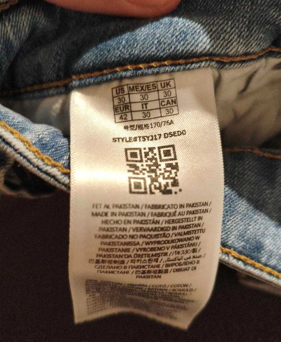 Spodenki jeans Guess
