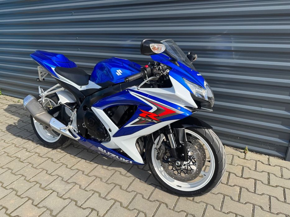 Suzuki GSX-R 750 k8 k9 bezwypadkowy tylko 34tys km zadbany ! K8 l0 zx6 r6 Cbr rr