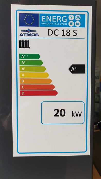 Kocioł zgazowujący drewno ATMOS DC 18S Klasa 5 Ekodesign