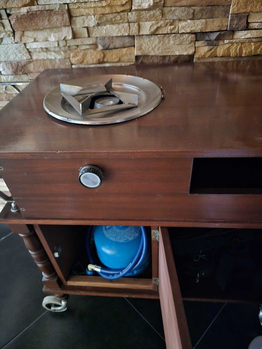 Movel  Fogão em madeira