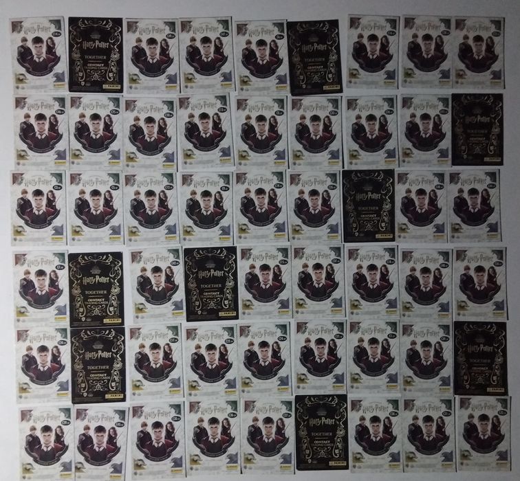 Карточки Panini Harry Potter Гаррі Поттер  186 штук