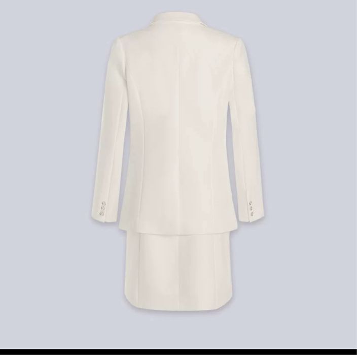 Плаття + піджак білий