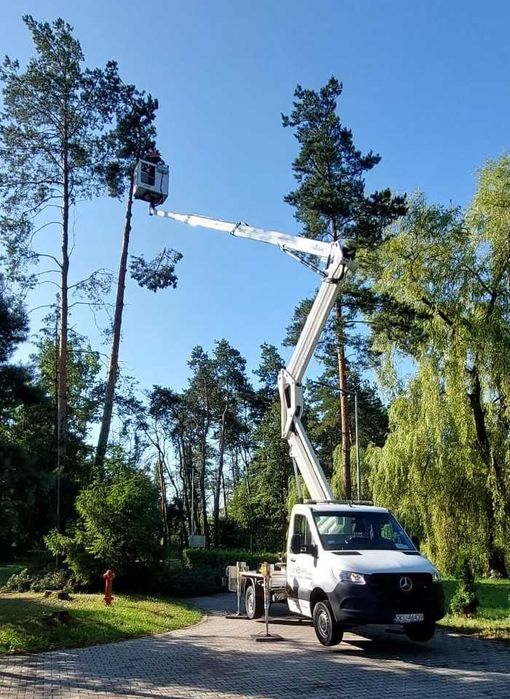 Podnośnik koszowy 24m Kluczbork Olesno Namysłów Opole