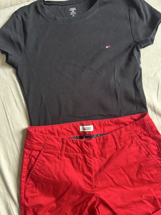 Spodenki HilFIGER roz.36 i T SHIRT TOMMI HILFIGER roz.36