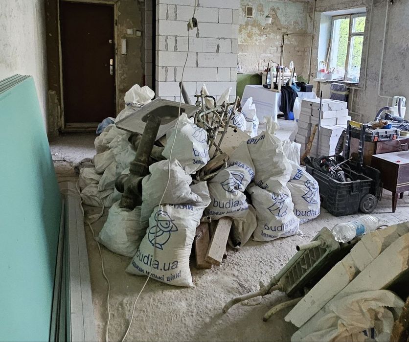 Вивіз будівельного сміття. Та різного хламу