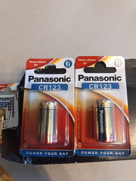 Батарейка CR123A Panasonic Lithium