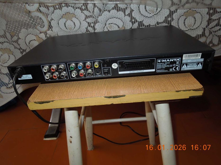 odtwarzacz dvd manta