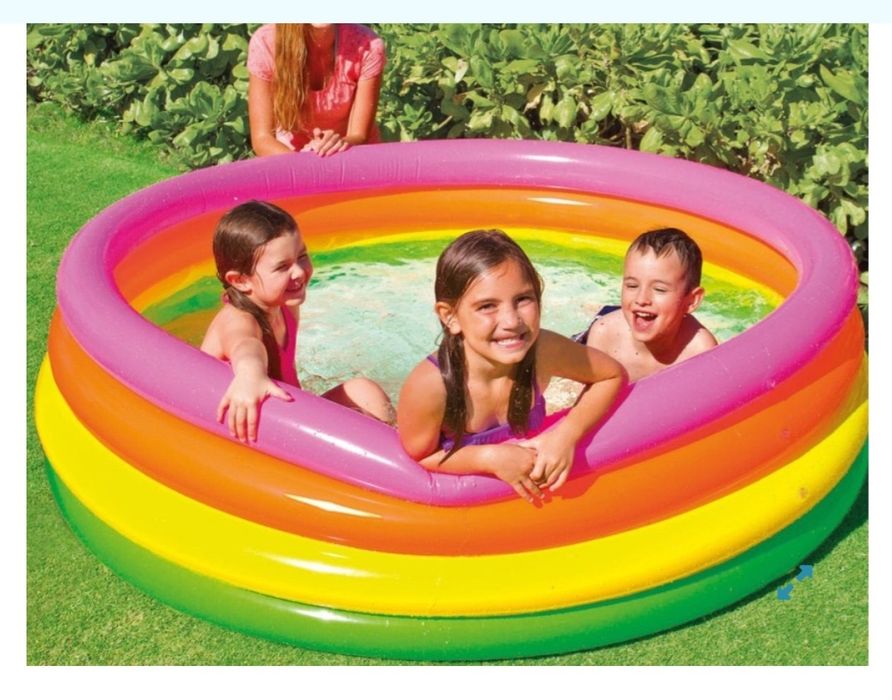 Piscina intex 168×46