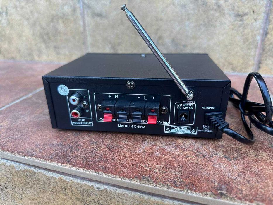 ‼️ Усилитель звука. Мощность 2️⃣х2️⃣5️⃣0️⃣ватт. Радиоприемник. Блютуз