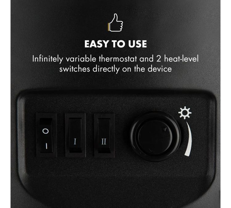 Камін електричний Klarstein Brixen