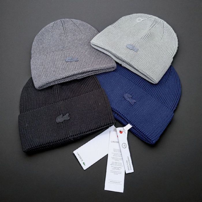 Шапка Lacoste чоловіча бавовняна шапка лакоста чоловіча бавовняна