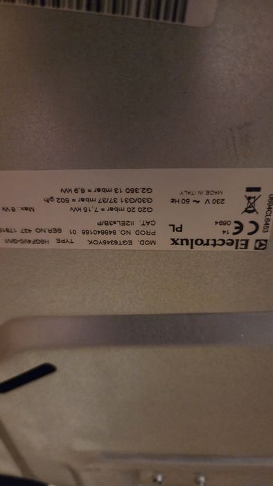 Płyta gazowa electrolux