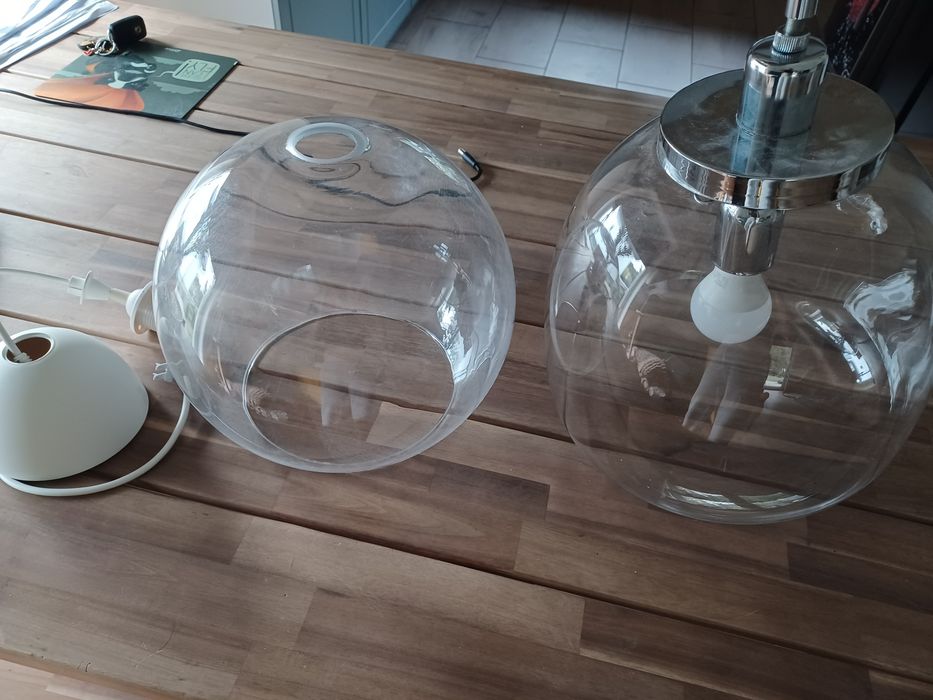 Ikea lampy kule duże