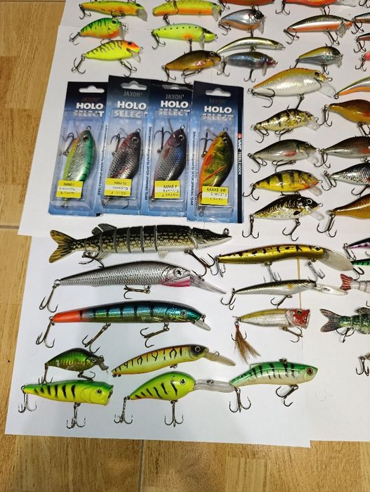 Колекція воблерів.