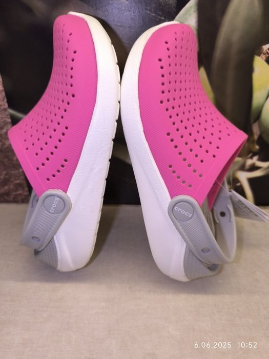 CROCS literide clog sandały rozm.J2(33-34) GRATIS !
