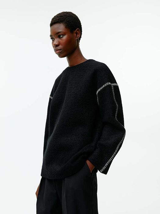 Толстовка джемпер оверсайз Arket