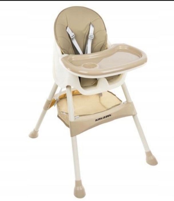 KRUZZEL Krzesełko 3w1 do karmienia