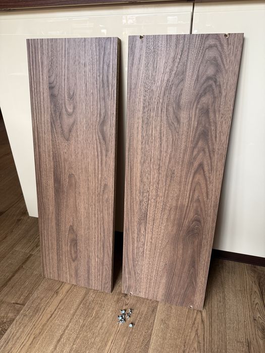 Dodatkowe półki do ikea billy orzech 76x26