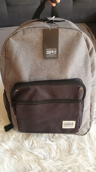 London Fog nowy szary plecak