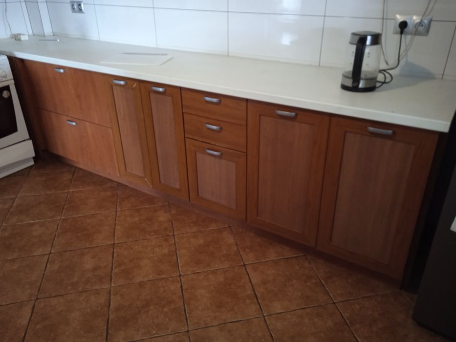 Kuchnia brązowa połysk/mat