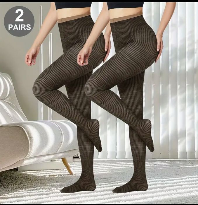 Жіночі смугасті колготки