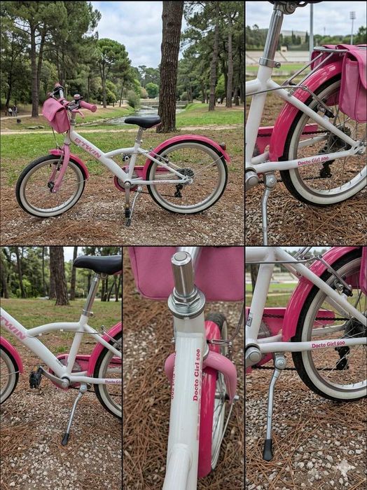 Bicicleta de Criança B'TWIN Docto Girl 500 (Roda 16)