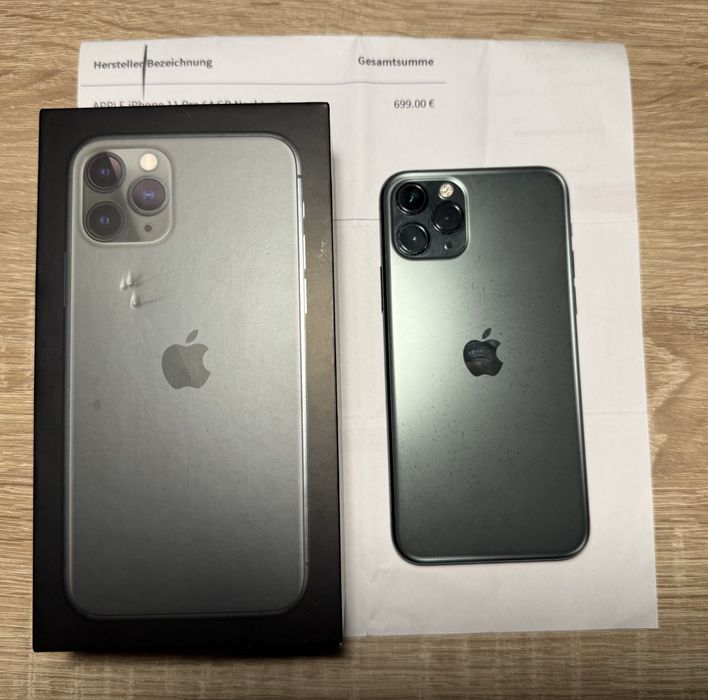 Iphone 11 PRO 64gb stan bdb w kolorze midnight green