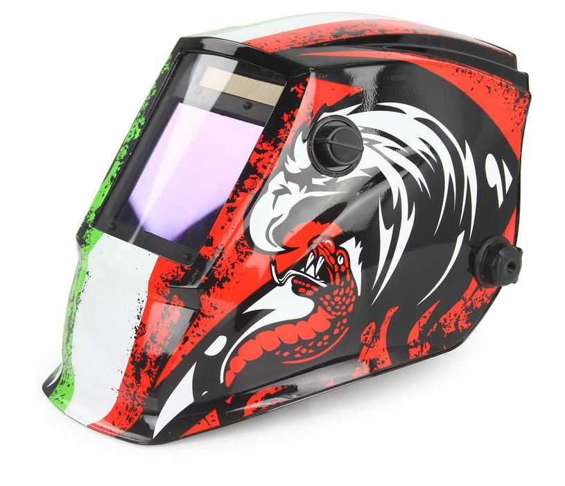 Przyłbica spawalnicza Samozciemniająca Quick Glass Maska spawalnicza