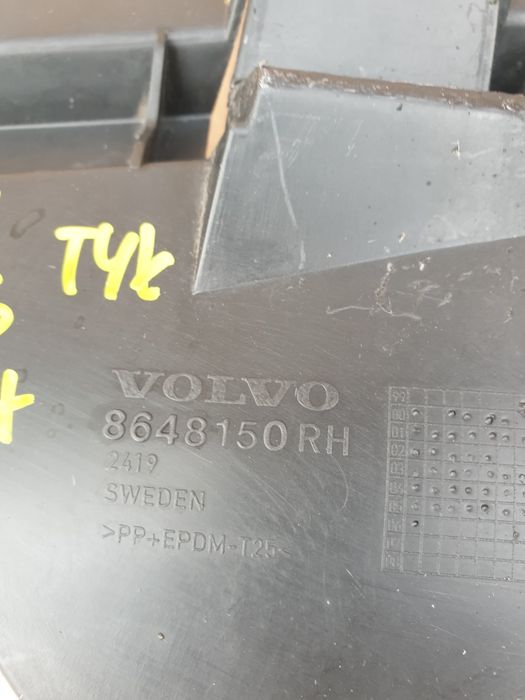 ślizg tylnego zderzaka volvo XC70 2006 Rok lewy tył