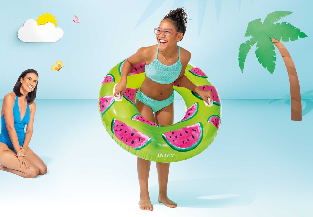 Intex 107 cm Koło do Pływania Dmuchane Basen Jezioro