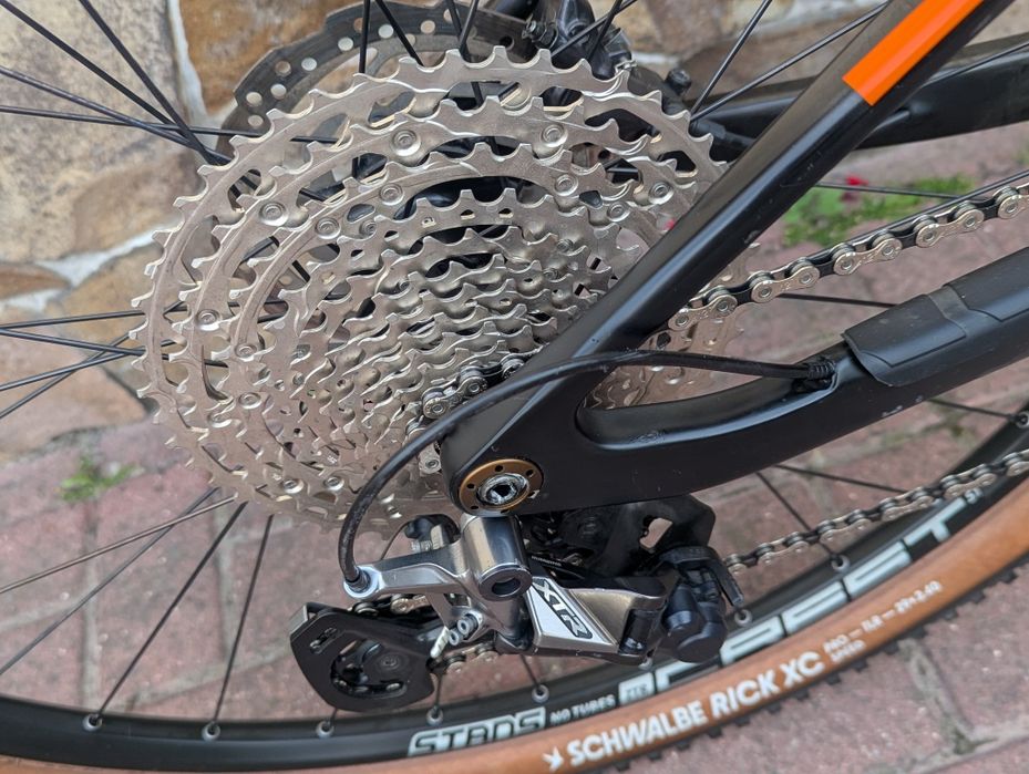 Карбоновий двопідвіс 29" Olympia F1-X / Shimano XTR / XT / Fox Elite / L