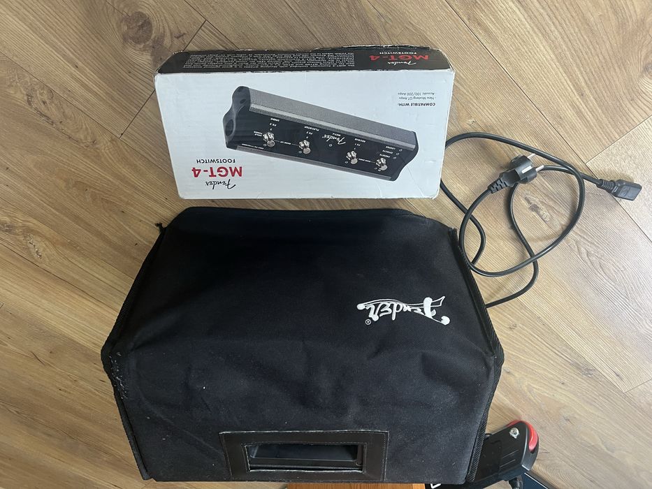 Fender GT 40 + footswitch+ pokrowiec stab bdb