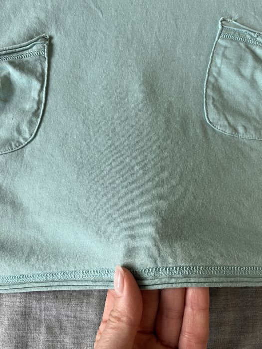 Miętowa koszulka damska H&M r.158/164