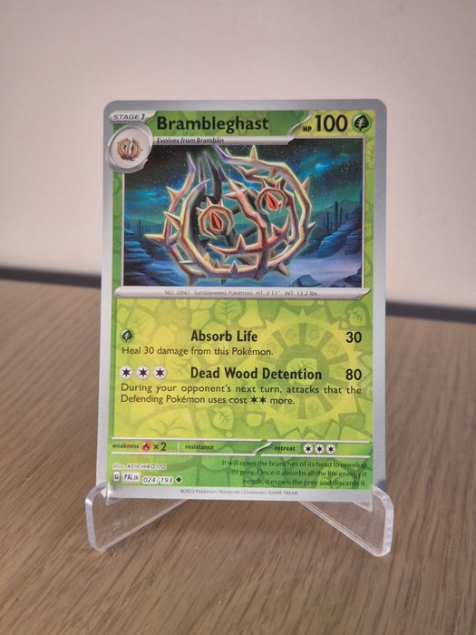 Karta Pokemon TCG: Brambleghast (PAL 024)