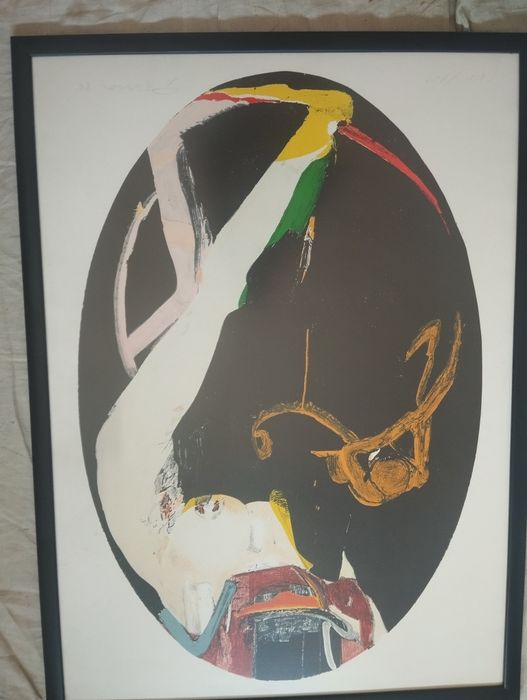 Serigrafia de Júlio pomar