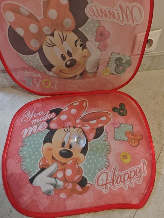 Zasłonki Przeciwsłoneczne na szybę, Boczne Szyby Do Auta Minnie Osłona