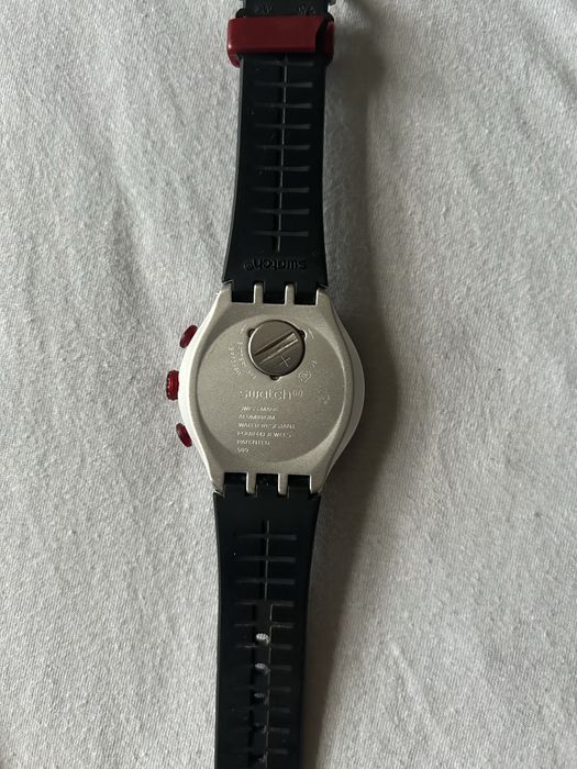 YYS4004 Zegarek Swatch RED WHEEL męski