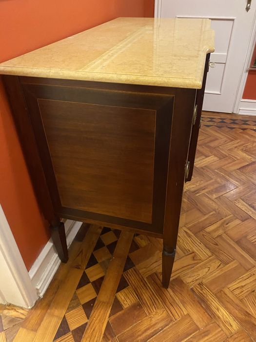 Cómoda mogno 2 gavetas tradicional