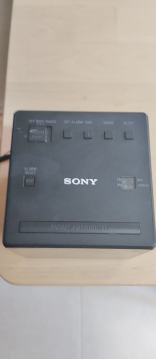 Radio Despertador Sony