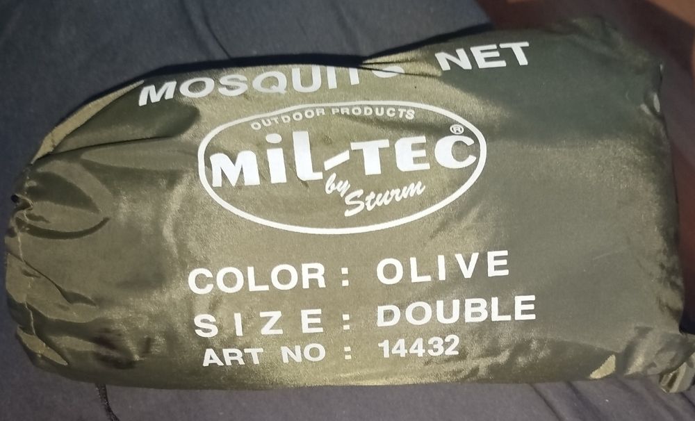 Moskitiera Mil-Tec Double z torbą Olive